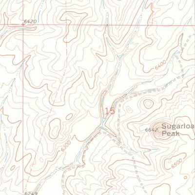 United States Geological Survey Lay, CO (1969, 24000-Scale) digital map