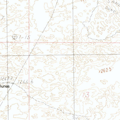United States Geological Survey Lay Waterhole, NV (1982, 24000-Scale) digital map