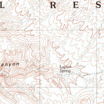 United States Geological Survey Layton Spring, CA (1984, 24000-Scale) digital map