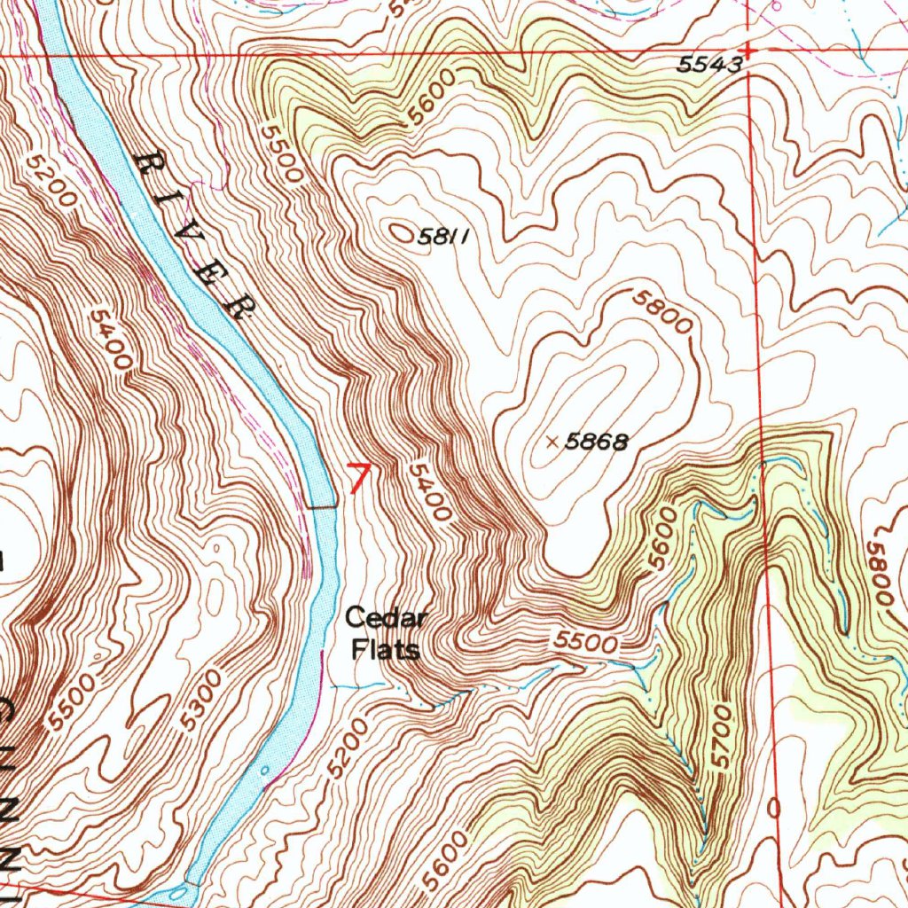 Lazear, CO (1955, 24000-Scale) Map by United States Geological Survey ...