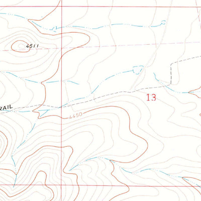 United States Geological Survey Lazy E Ranch, NM (1972, 24000-Scale) digital map