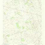 United States Geological Survey Lazy X Ranch, TX (1971, 24000-Scale) digital map