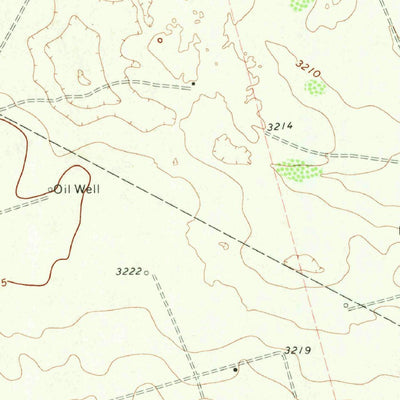 United States Geological Survey Lazy X Ranch, TX (1971, 24000-Scale) digital map
