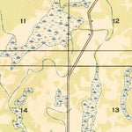 United States Geological Survey Le Blanc, LA (1947, 31680-Scale) digital map