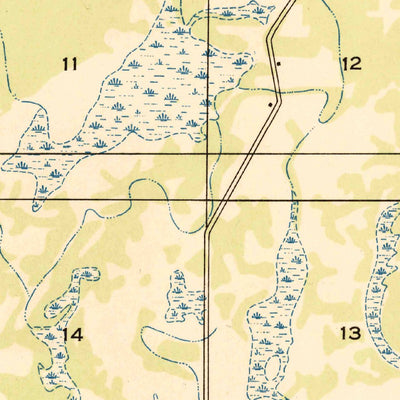 United States Geological Survey Le Blanc, LA (1947, 31680-Scale) digital map