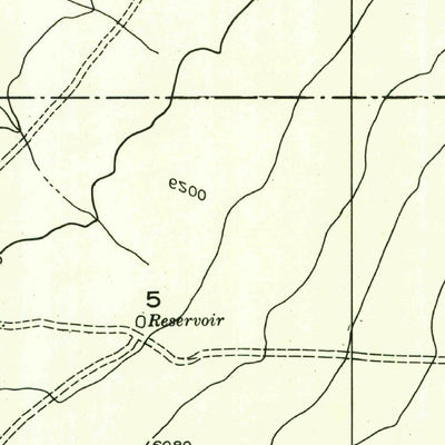 United States Geological Survey Le Fevre Ridge, AZ (1957, 24000-Scale) digital map