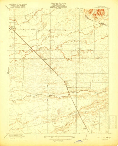 United States Geological Survey Le Grand, CA (1918, 31680-Scale) digital map