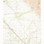 United States Geological Survey Le Grand, CA (1961, 62500-Scale) digital map
