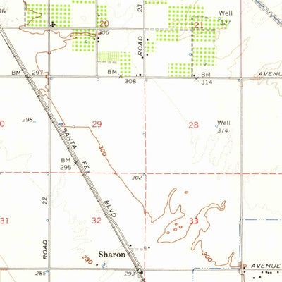 United States Geological Survey Le Grand, CA (1961, 62500-Scale) digital map