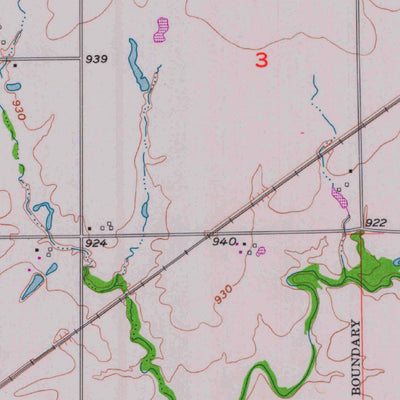 United States Geological Survey Le Loup, KS (1956, 24000-Scale) digital map
