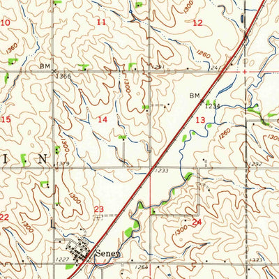 United States Geological Survey Le Mars, IA (1962, 62500-Scale) digital map