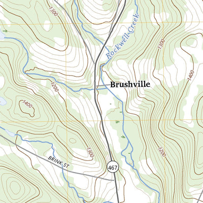United States Geological Survey Le Raysville, PA (2023, 24000-Scale) digital map