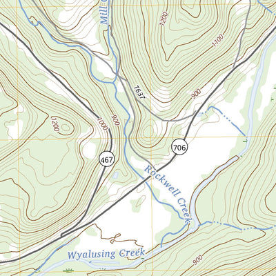 United States Geological Survey Le Raysville, PA (2023, 24000-Scale) digital map