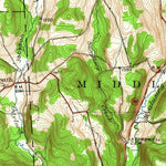 United States Geological Survey Le Raysville, PA-NY (1943, 62500-Scale) digital map