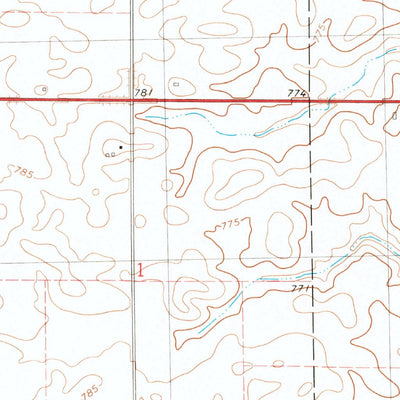 United States Geological Survey Le Roy, IL (1981, 24000-Scale) digital map