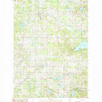 United States Geological Survey Le Roy, MI (1983, 25000-Scale) digital map