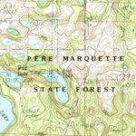 United States Geological Survey Le Roy, MI (1983, 25000-Scale) digital map