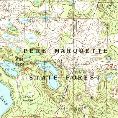 United States Geological Survey Le Roy, MI (1983, 25000-Scale) digital map