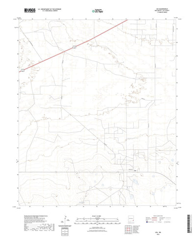 United States Geological Survey Lea, NM (2023, 24000-Scale) digital map