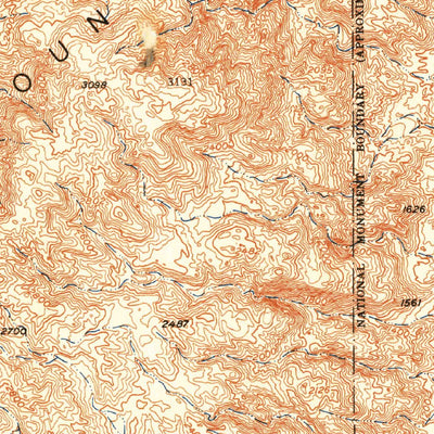 United States Geological Survey Leach Lake, CA (1951, 62500-Scale) digital map