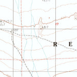 United States Geological Survey Leach Lake, CA (1985, 24000-Scale) digital map