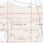 United States Geological Survey Leach Lake, CA (1985, 24000-Scale) digital map