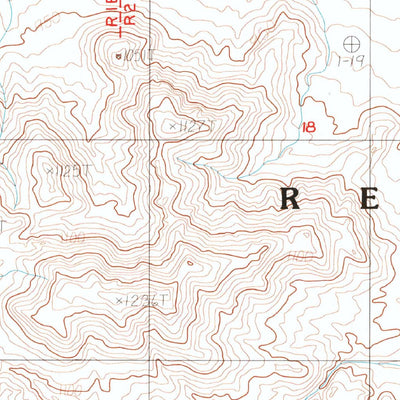 United States Geological Survey Leach Spring, CA (1996, 24000-Scale) digital map
