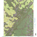United States Geological Survey Lead Mine, WV (1995, 24000-Scale) digital map
