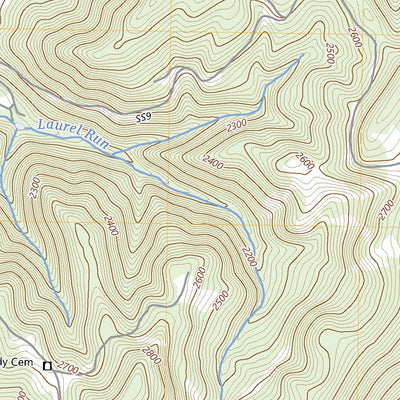 United States Geological Survey Lead Mine, WV (2023, 24000-Scale) digital map