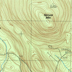 United States Geological Survey Lead Mountain, ME (1987, 24000-Scale) digital map