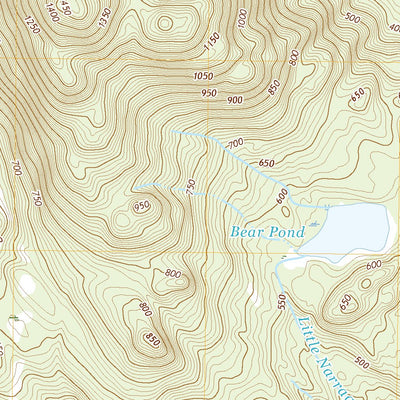 United States Geological Survey Lead Mountain, ME (2021, 24000-Scale) digital map