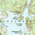 United States Geological Survey Leadbetter Island, ME (1982, 24000-Scale) digital map