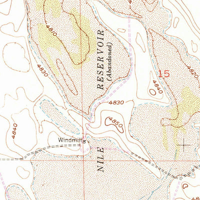 United States Geological Survey Leader, CO (1951, 24000-Scale) digital map