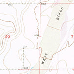 United States Geological Survey Leader SW, CO (1952, 24000-Scale) digital map