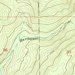 United States Geological Survey Leadpoint, WA (1952, 24000-Scale) digital map