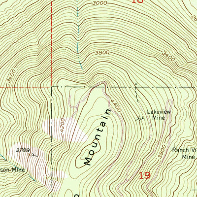 United States Geological Survey Leadpoint, WA (1952, 24000-Scale) digital map