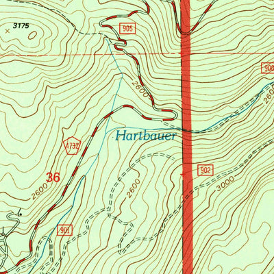 United States Geological Survey Leadpoint, WA (1992, 24000-Scale) digital map