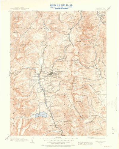 United States Geological Survey Leadville, CO (1889, 125000-Scale) digital map