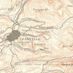 United States Geological Survey Leadville, CO (1889, 125000-Scale) digital map