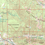 United States Geological Survey Leadville, CO (1964, 250000-Scale) digital map