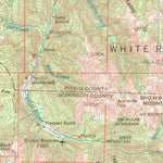 United States Geological Survey Leadville, CO (1964, 250000-Scale) digital map