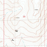 United States Geological Survey Leadville, NV (1980, 24000-Scale) digital map