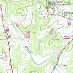 United States Geological Survey Leaf, GA (1964, 24000-Scale) digital map