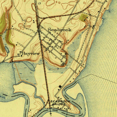 United States Geological Survey League City, TX (1920, 31680-Scale) digital map