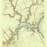 United States Geological Survey League City, TX (1932, 31680-Scale) digital map