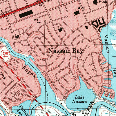 United States Geological Survey League City, TX (1995, 24000-Scale) digital map