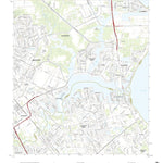 United States Geological Survey League City, TX (2022, 24000-Scale) digital map