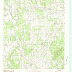 United States Geological Survey Leagueville, TX (1984, 24000-Scale) digital map