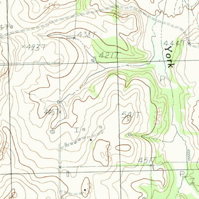United States Geological Survey Leagueville, TX (1984, 24000-Scale) digital map