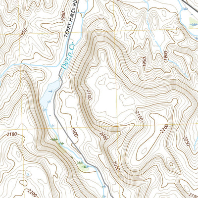 United States Geological Survey Leahy, WA (2020, 24000-Scale) digital map